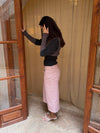 Inga bermuda shorts - Light pink