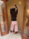 Inga bermuda shorts - Light pink
