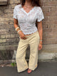 Isabel lace blouse - White