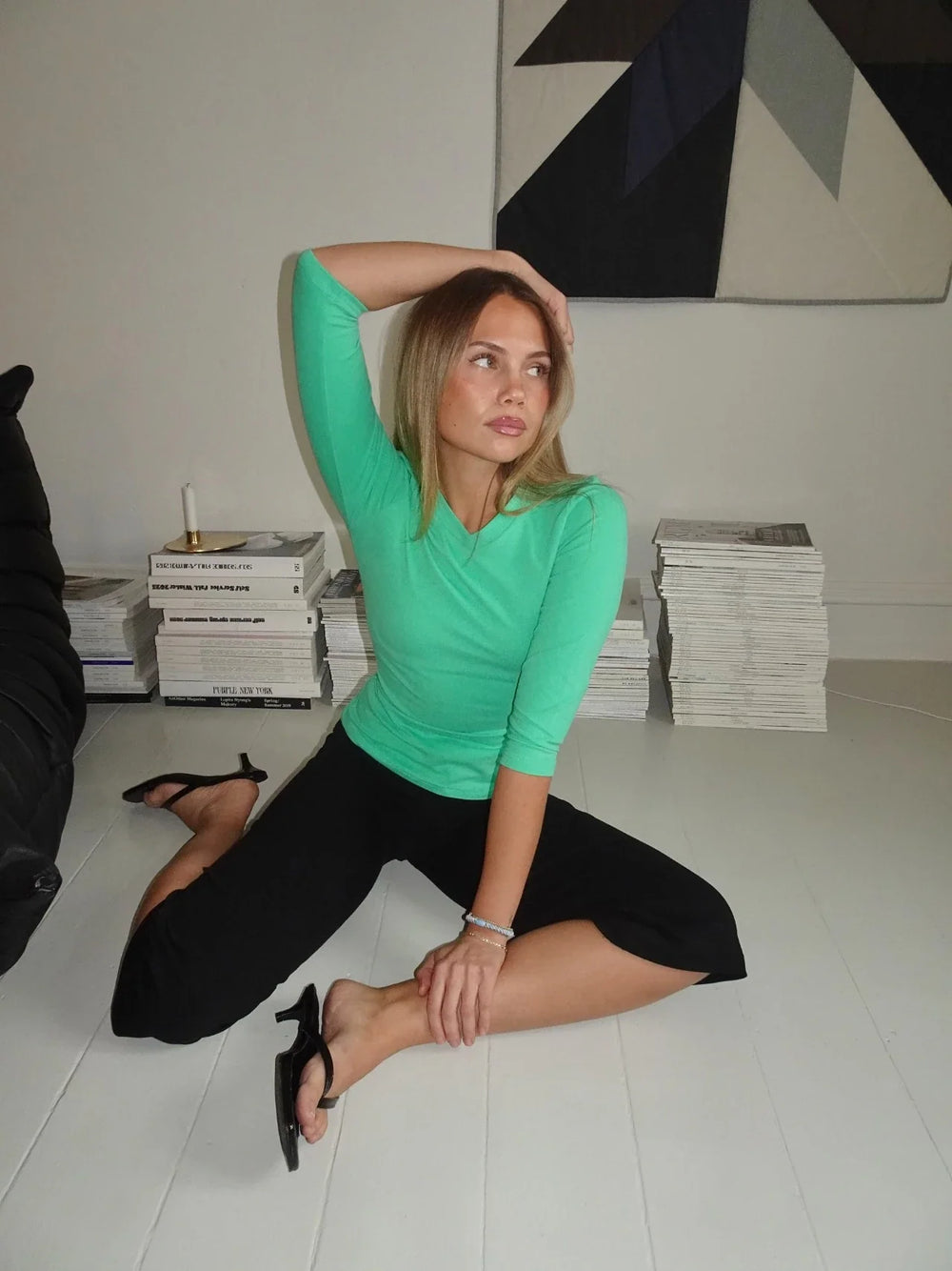 Neva blouse - Green