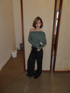 Ukana blouse with buttons - Khaki