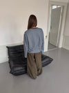 Lura striped blouse - Blue/brown