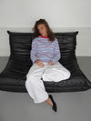 Vera blouse with stripes  - Red/white/blue