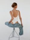 Sculpt bodystocking - White