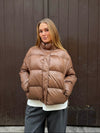 Elin puffer jacket - Brown