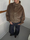 Bruno corduroy bomber jacket – Brown