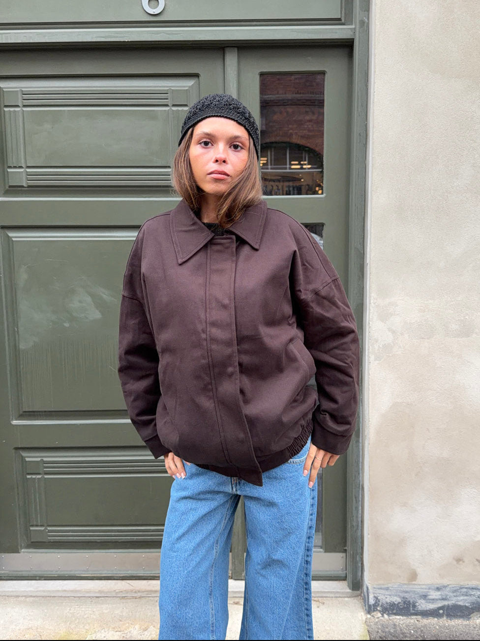 Kimma bomber jacket - Brown