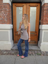 Bobby bootcut jeans - Blue denim