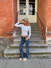 Bobby bootcut jeans - Blue denim