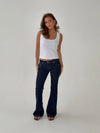 Senia bootcut jeans - Dark denim