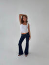 Senia bootcut jeans - Dark denim