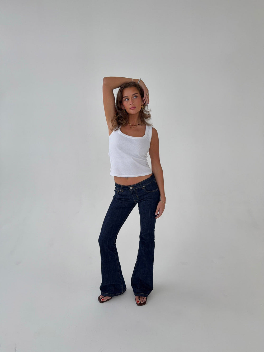 Senia bootcut jeans - Dark denim