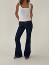 Senia bootcut jeans - Dark denim