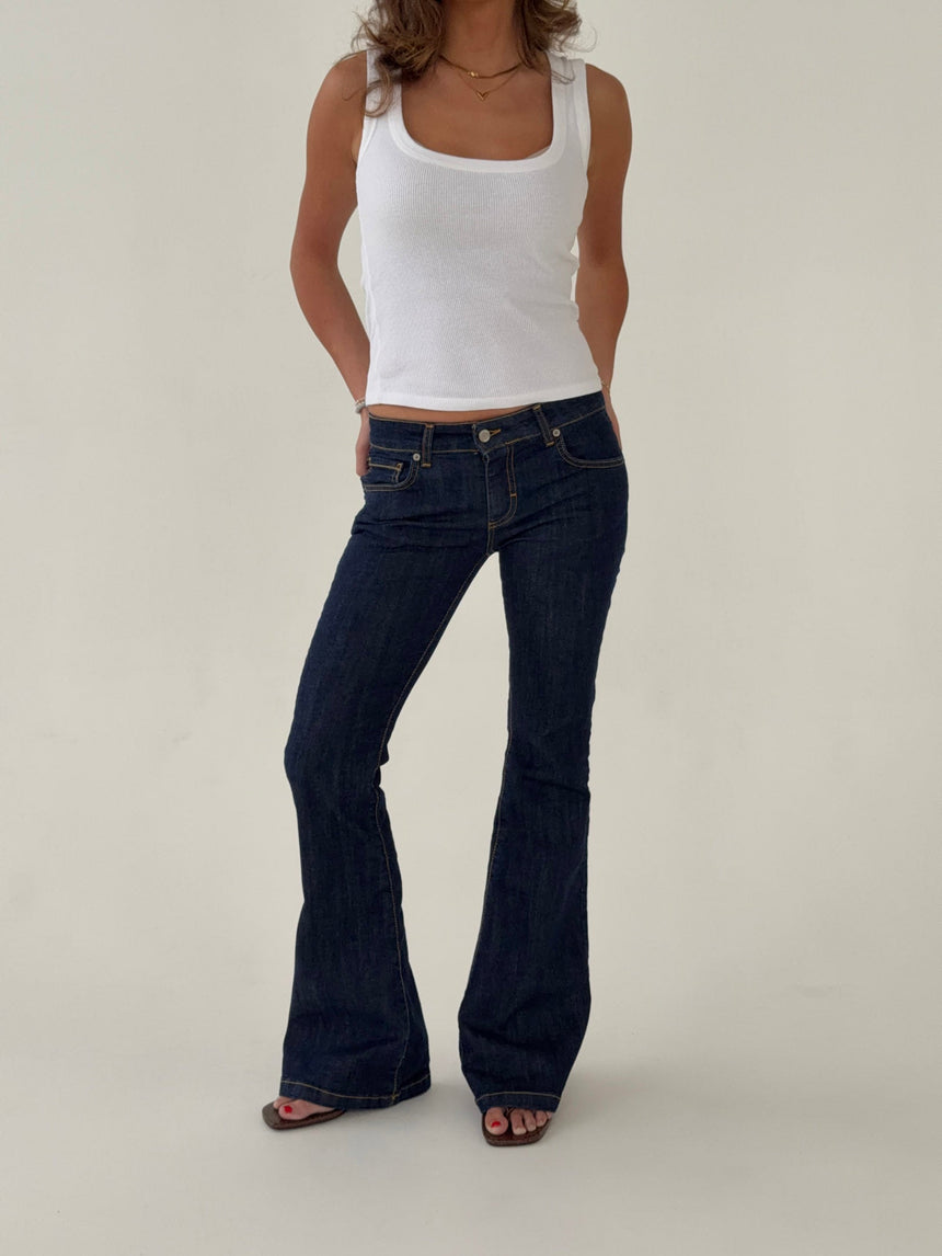Senia bootcut jeans - Dark denim