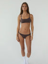 Smooth bralette - Brown