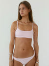Smooth bralette - Light pink