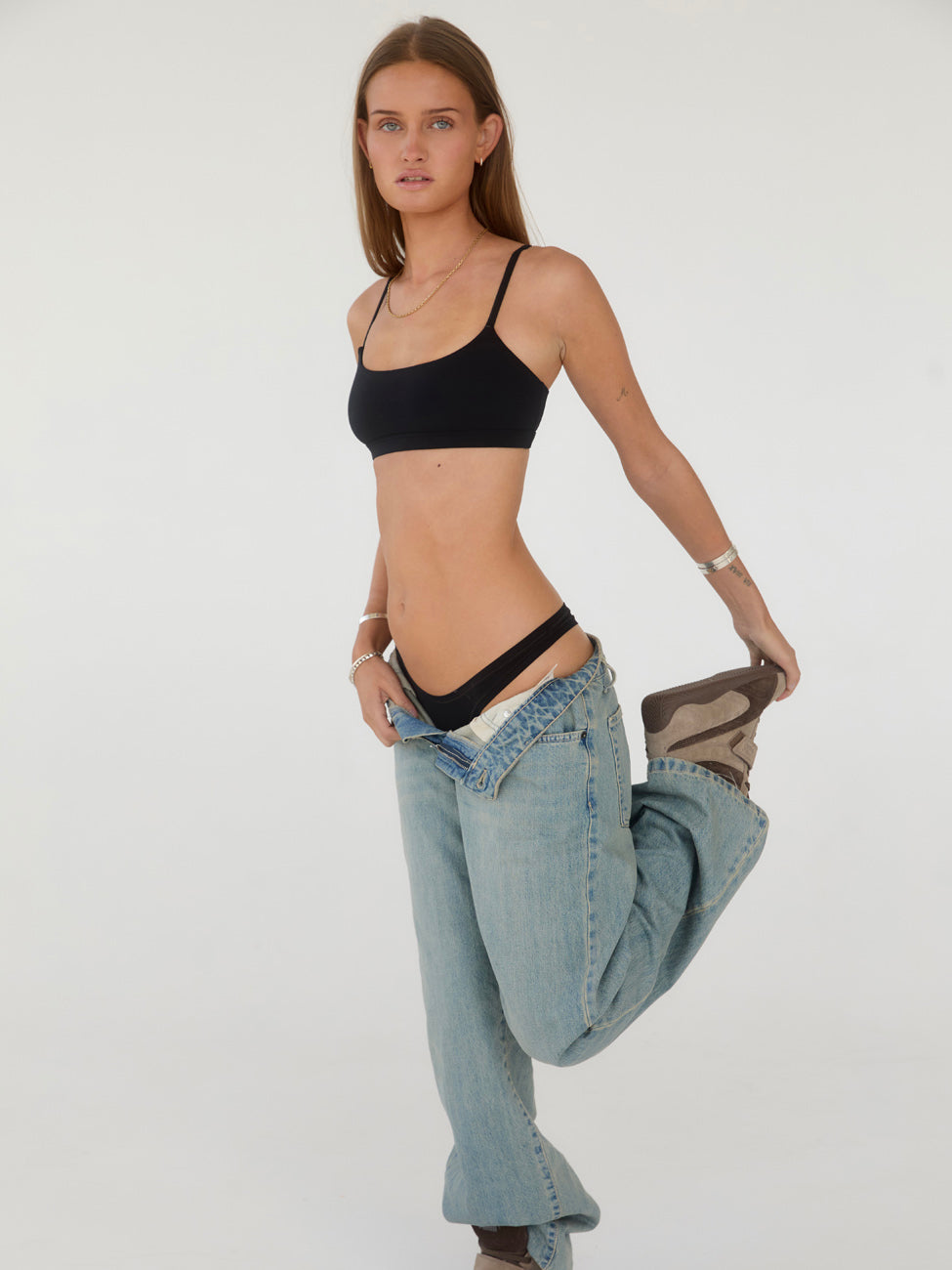 Smooth bralette - Black