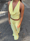 Tuliava pants - Yellow