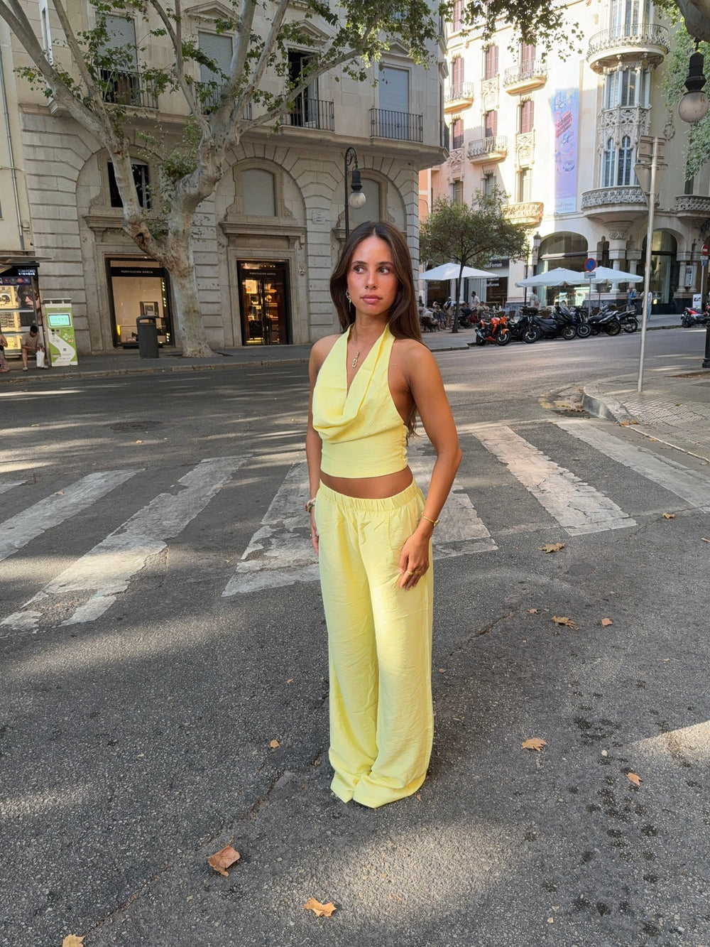 Tuliava pants - Yellow
