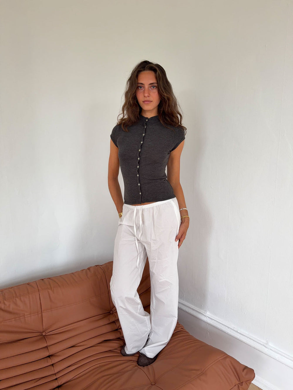 Taja trousers - White