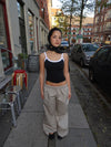 Viliama pants - Beige/brown