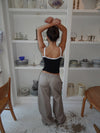 Viliama pants - Beige/brown