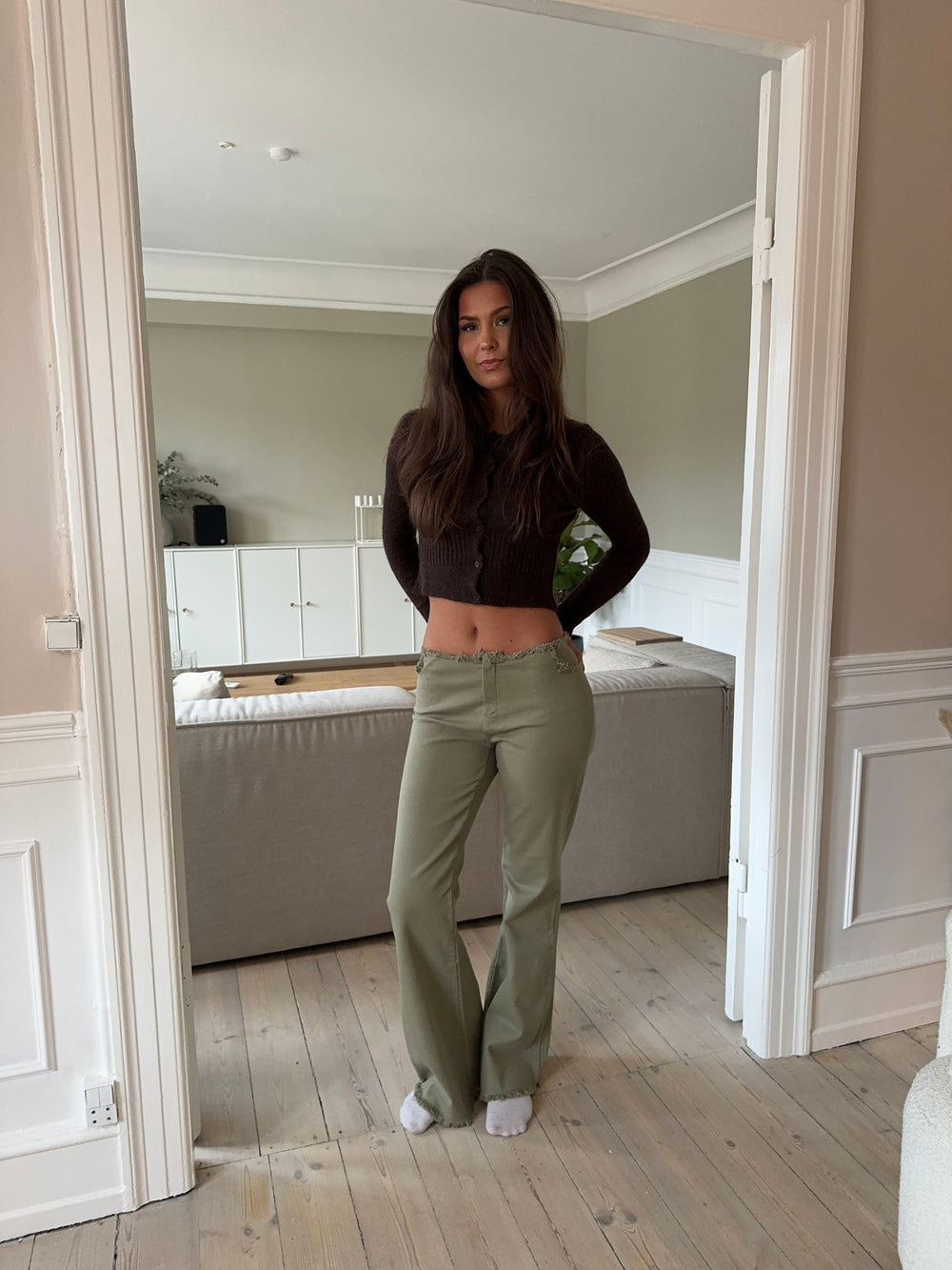 Neola jeans - Khaki