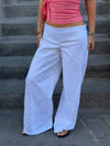 Malin Tomkins pants with lace - White