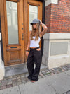 Brunina pants with details – Black