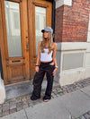 Brunina pants with details – Black