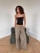 Maxim pants with buttons - Beige