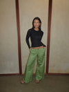 Maxim pants with buttons - Green