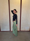 Maxim pants with buttons - Green