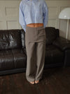 Thealine pants with skirt – Taupe