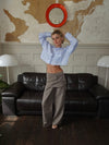 Thealine pants with skirt – Taupe