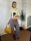 Thealine pants with skirt – Taupe