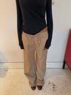 Lucille Pants with drawstring closure - Beige