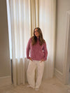 Lucille Pants with drawstring closure - White