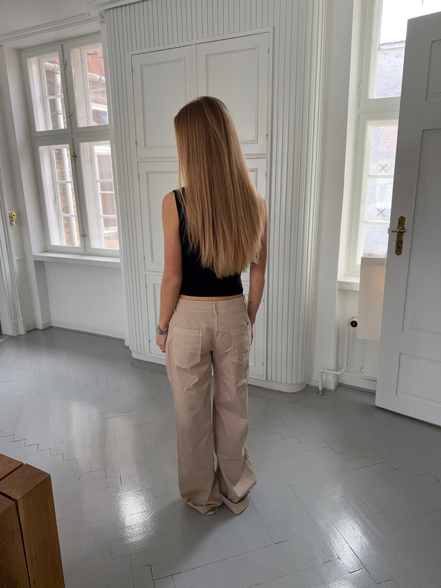 Ama canvas pants - Beige