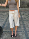Calsia capri pants - Beige