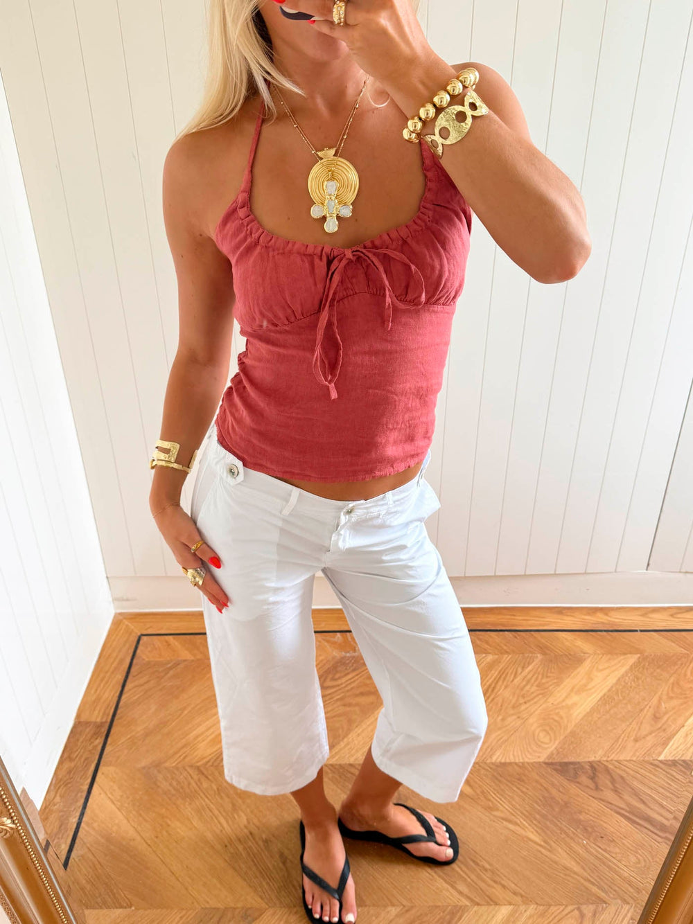 Scandivv capris - White