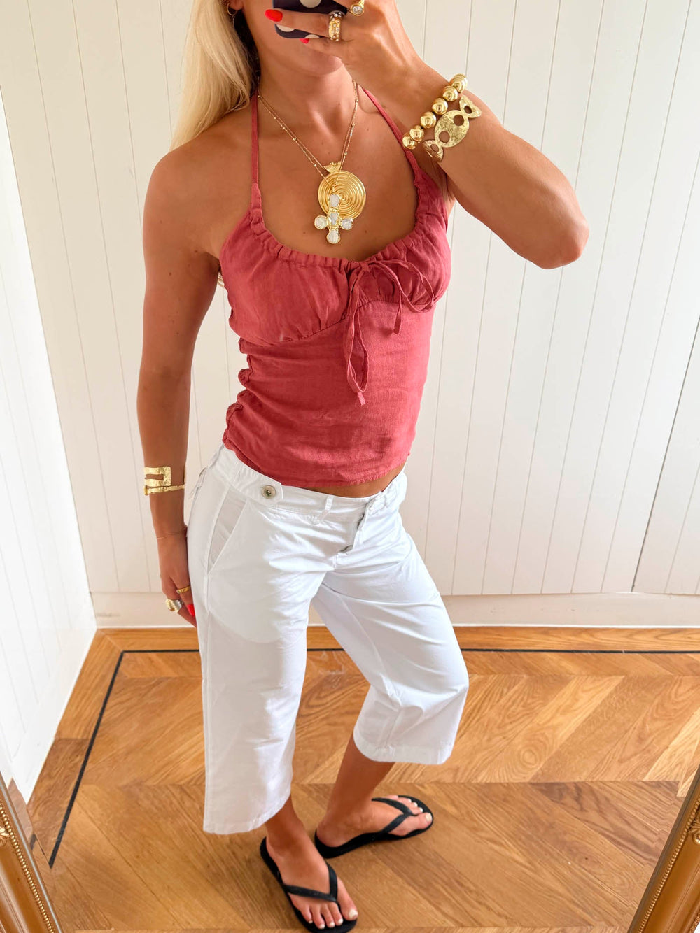 Scandivv capris - White