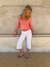 Milo capri shorts - Grey