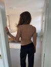 Charlotte cardigan - Brown