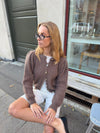 Grace knit cardigan - Brown