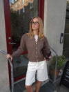 Grace knit cardigan - Brown