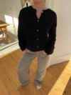 Jamilla mohair cardigan - Black
