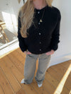Jamilla mohair cardigan - Black