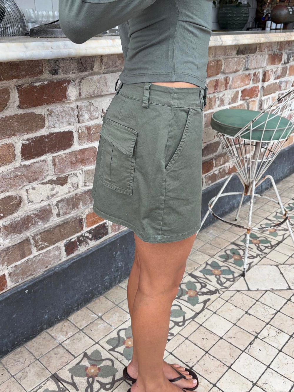 Lorenza cargo skirt
