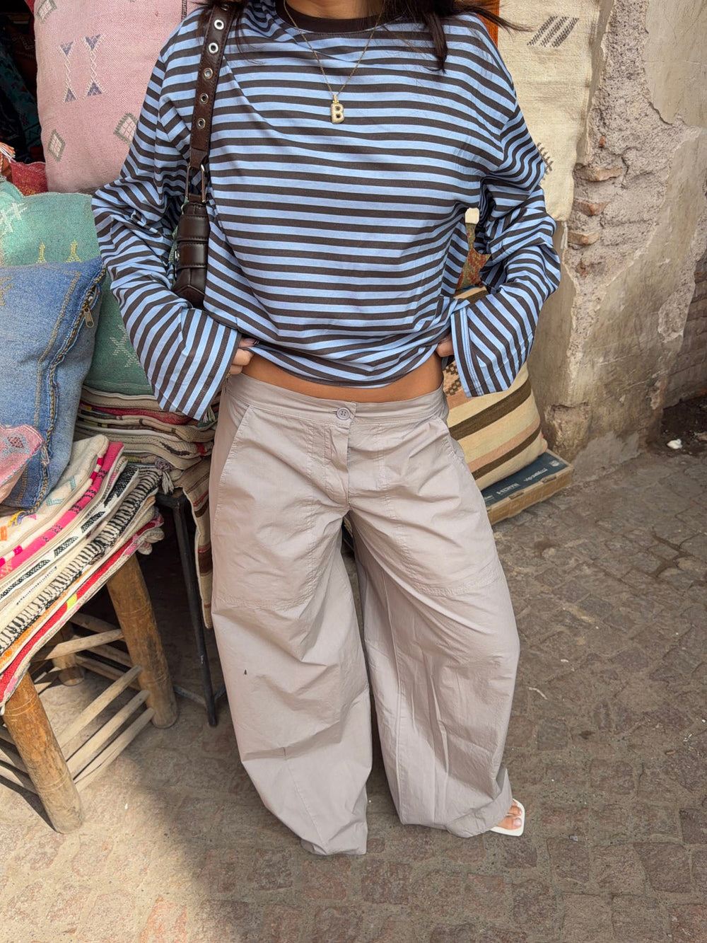 Takina cargo pants - Beige